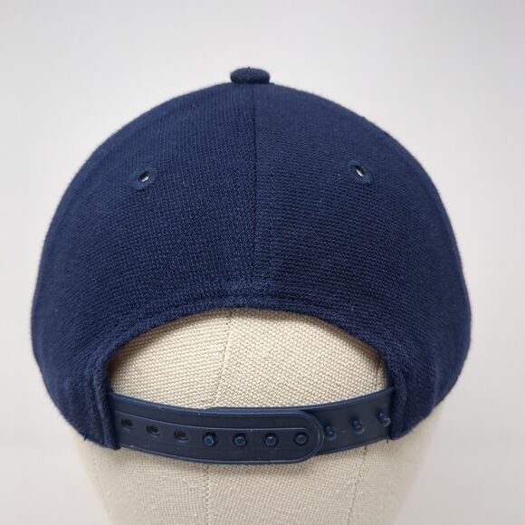 Captain America Snapback Hat Blue One Size Adjustable 6 Panel Marvel Avengers - Picture 5 of 9